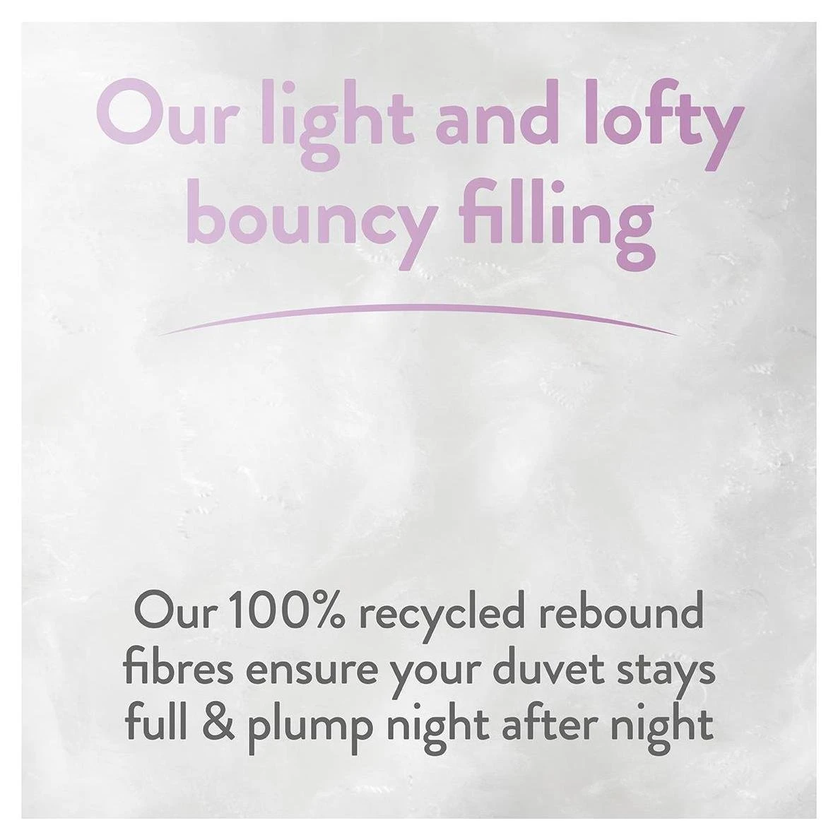 Slumberdown Full And Bouncy 10.5 Tog Duvet - Single - Image 6