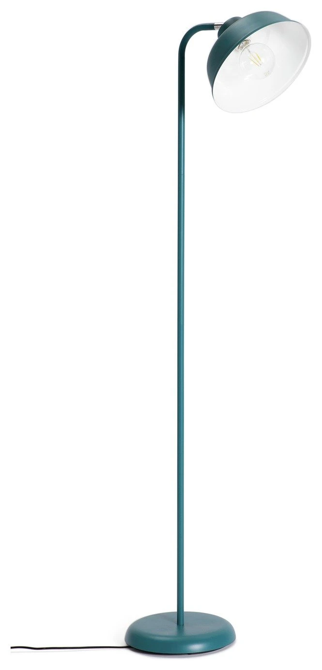 Habitat Benson Floor Lamp - Blue - Image 2