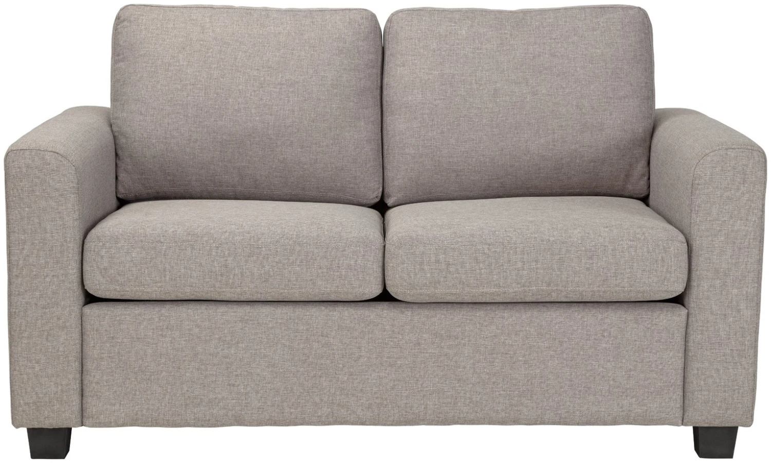 Habitat Apartment 2 Seater Fabric Sofa Bed - Light Grey