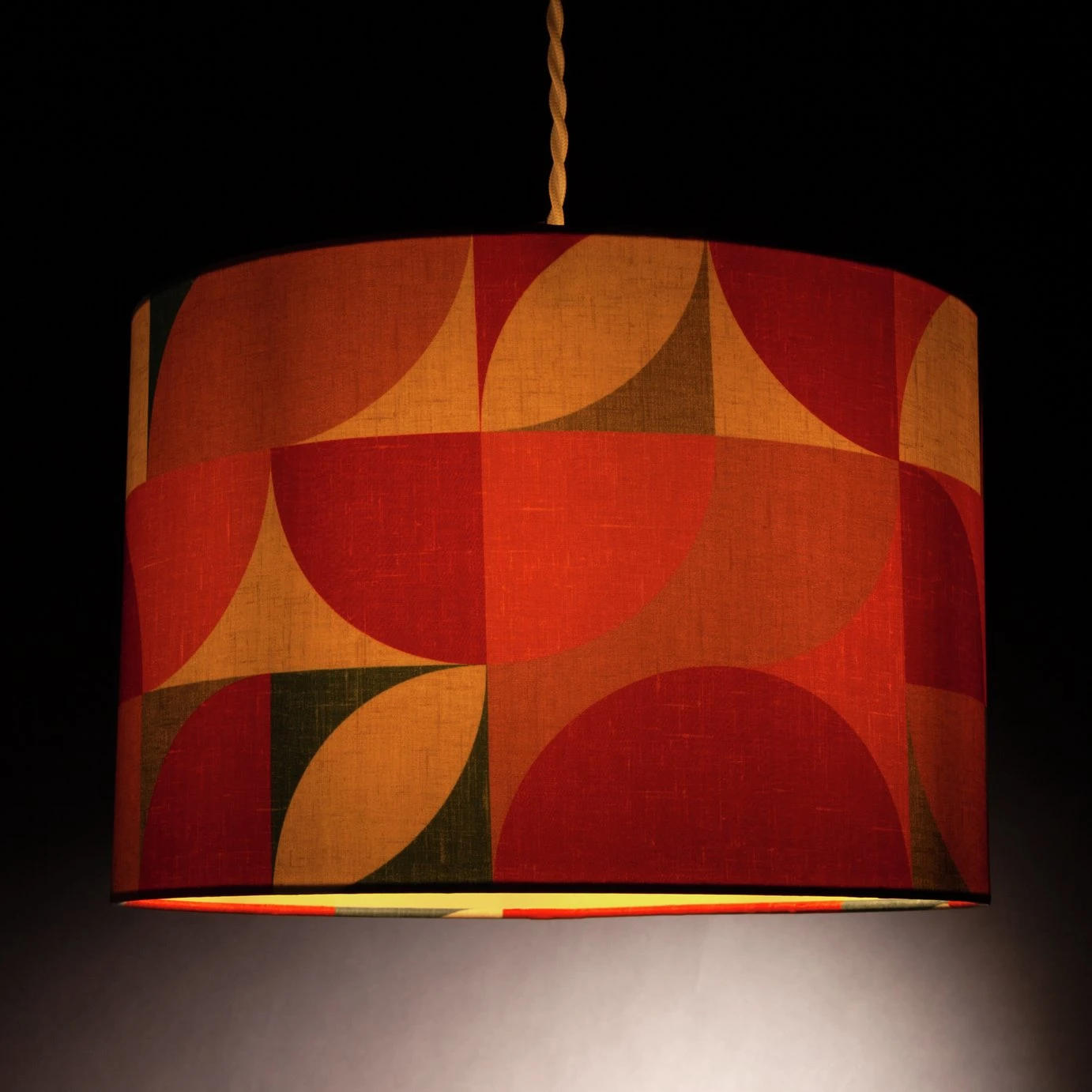 Habitat Mid Century Printed Shade - Multicolour - Image 2