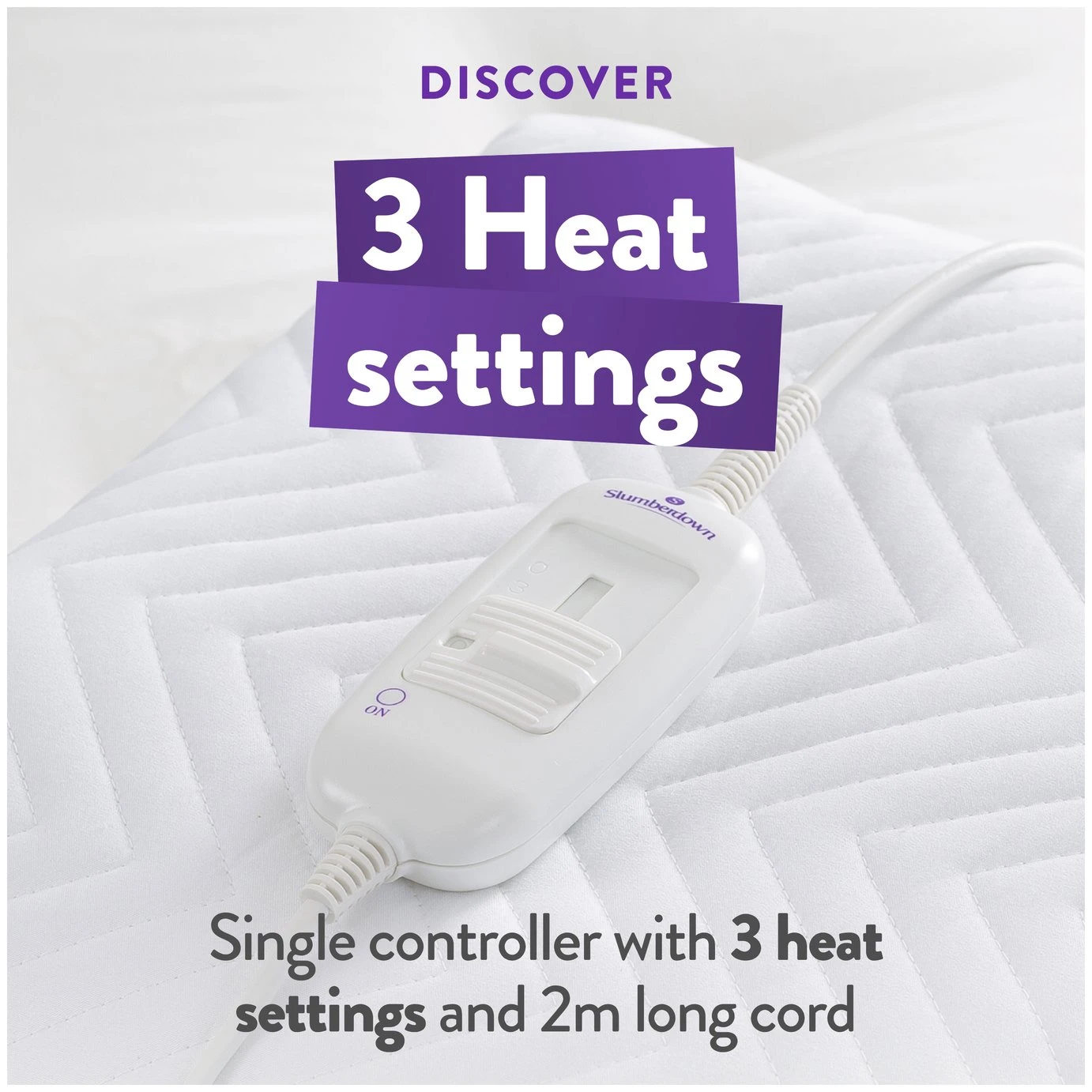 Slumberdown Warm And Cosy Electric Underblanket - Single - Image 4