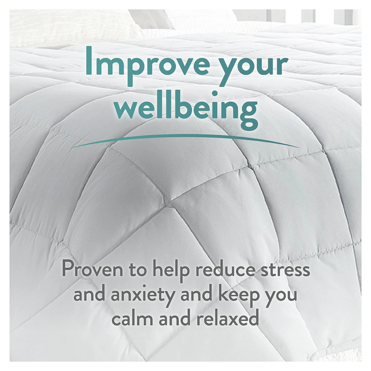 Slumberdown Wellbeing Kids Weighted Blanket - 4Kg - Image 4