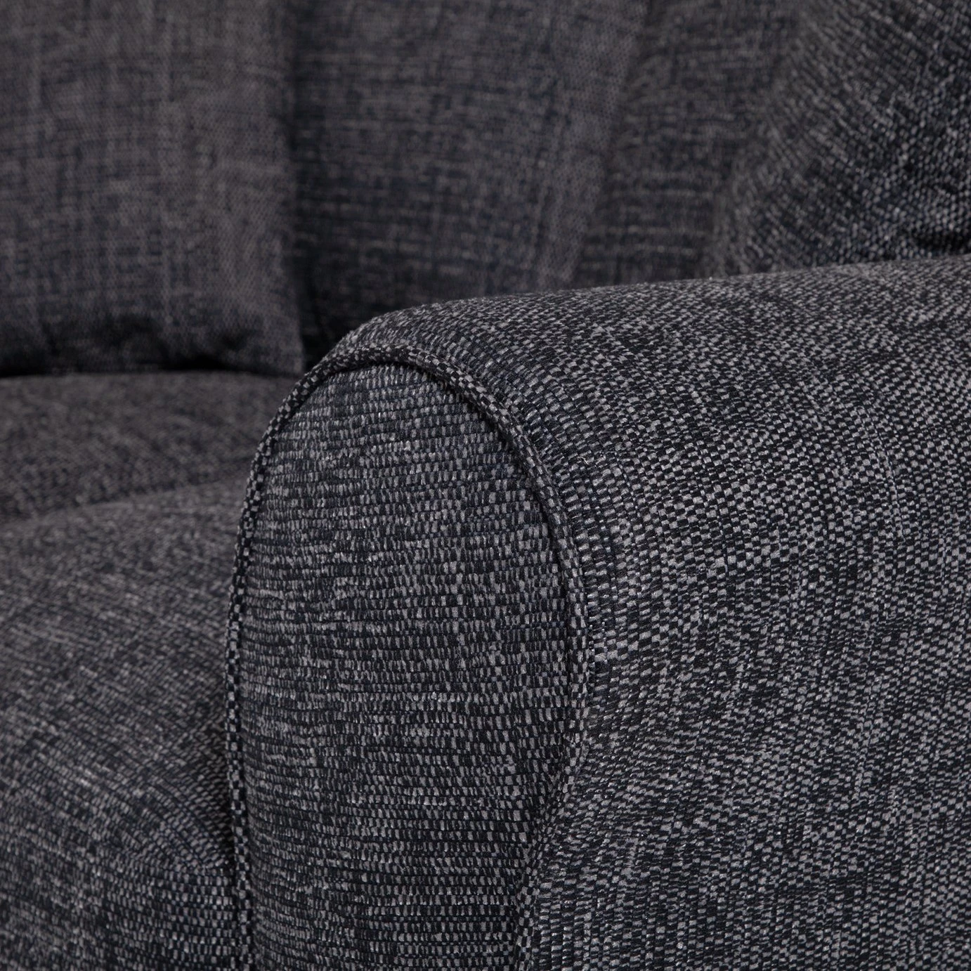 Habitat Lisbon Fabric 2 Seater Sofa - Charcoal - Image 8