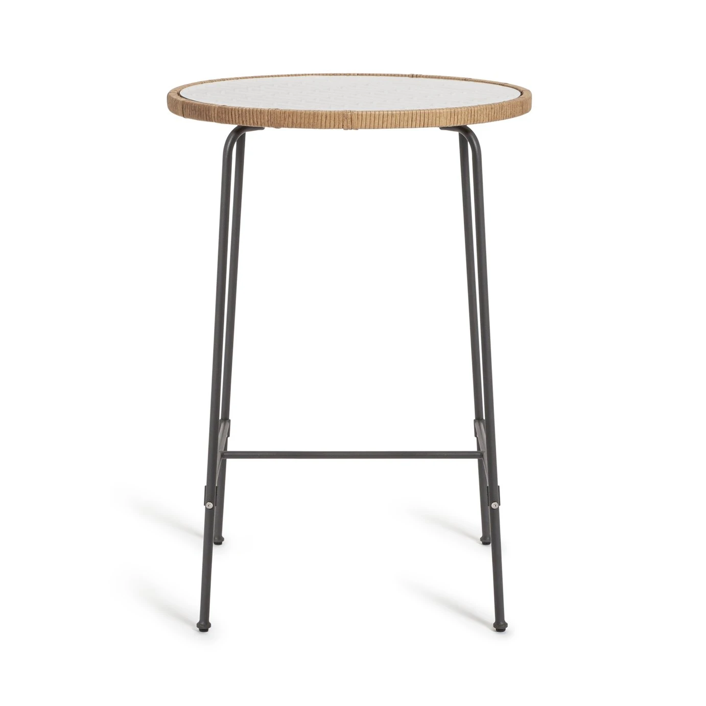 Habitat 2 Seater Bamboo Garden Bar Bistro Set - Image 4