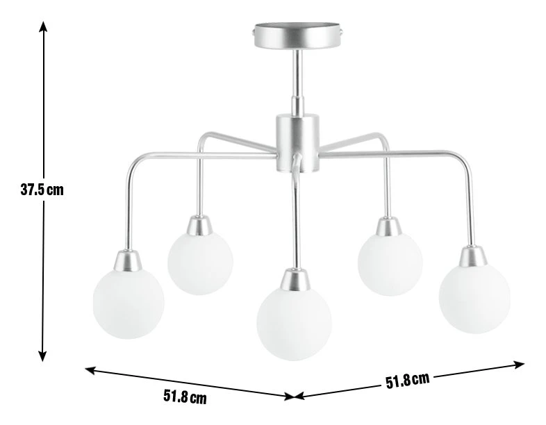 Habitat Boyd Flush Ceiling Light - Brass - Image 3