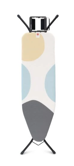 Brabantia 124 X 38cm Ironing Board Spring Bubbles