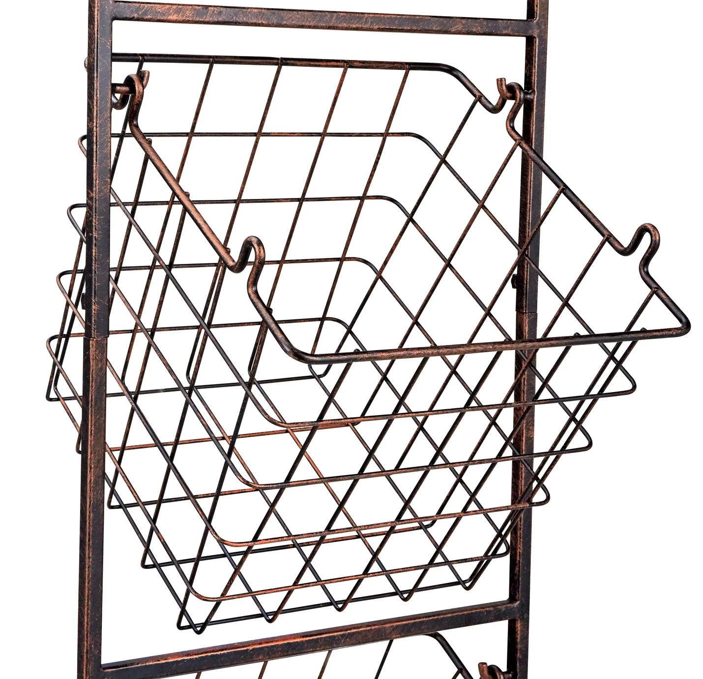 Habitat 3 Tier Antique Finish Vegetable Stand - Image 4