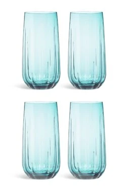 Habitat Japonica Set Of 4 Hi Ball Glasses
