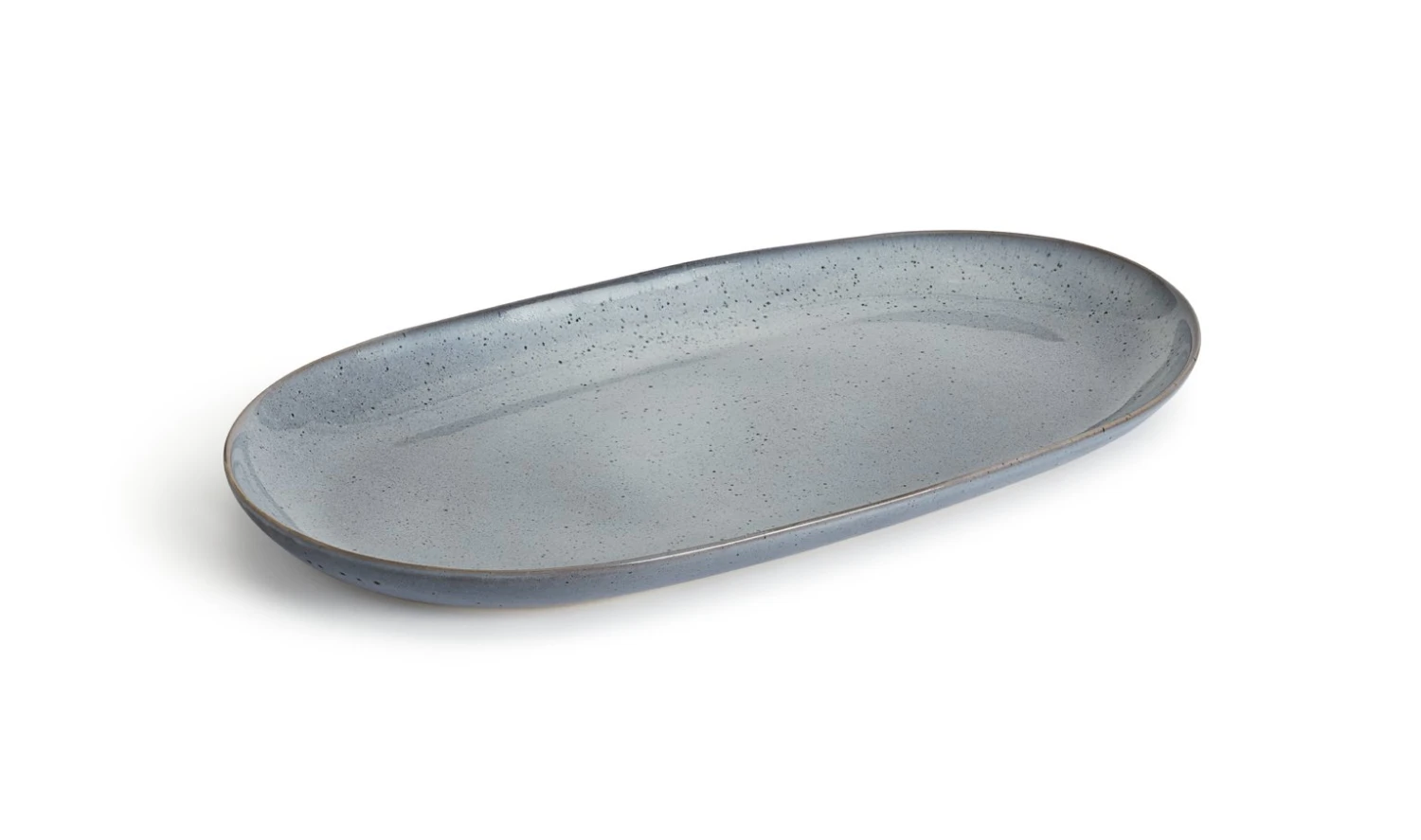 Habitat Evora Stoneware Serving Platter - Blue - Image 4