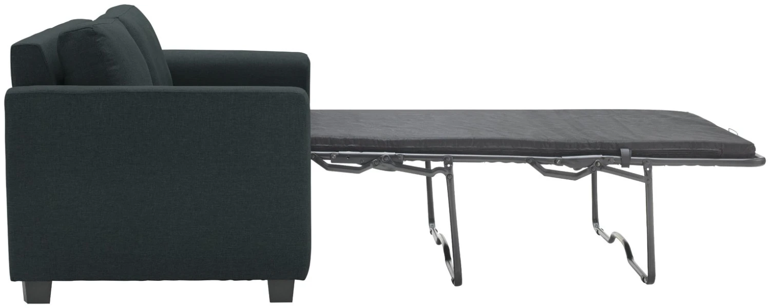 Habitat Apartment 2 Seater Fabric Sofa Bed - Charcoal - Image 3