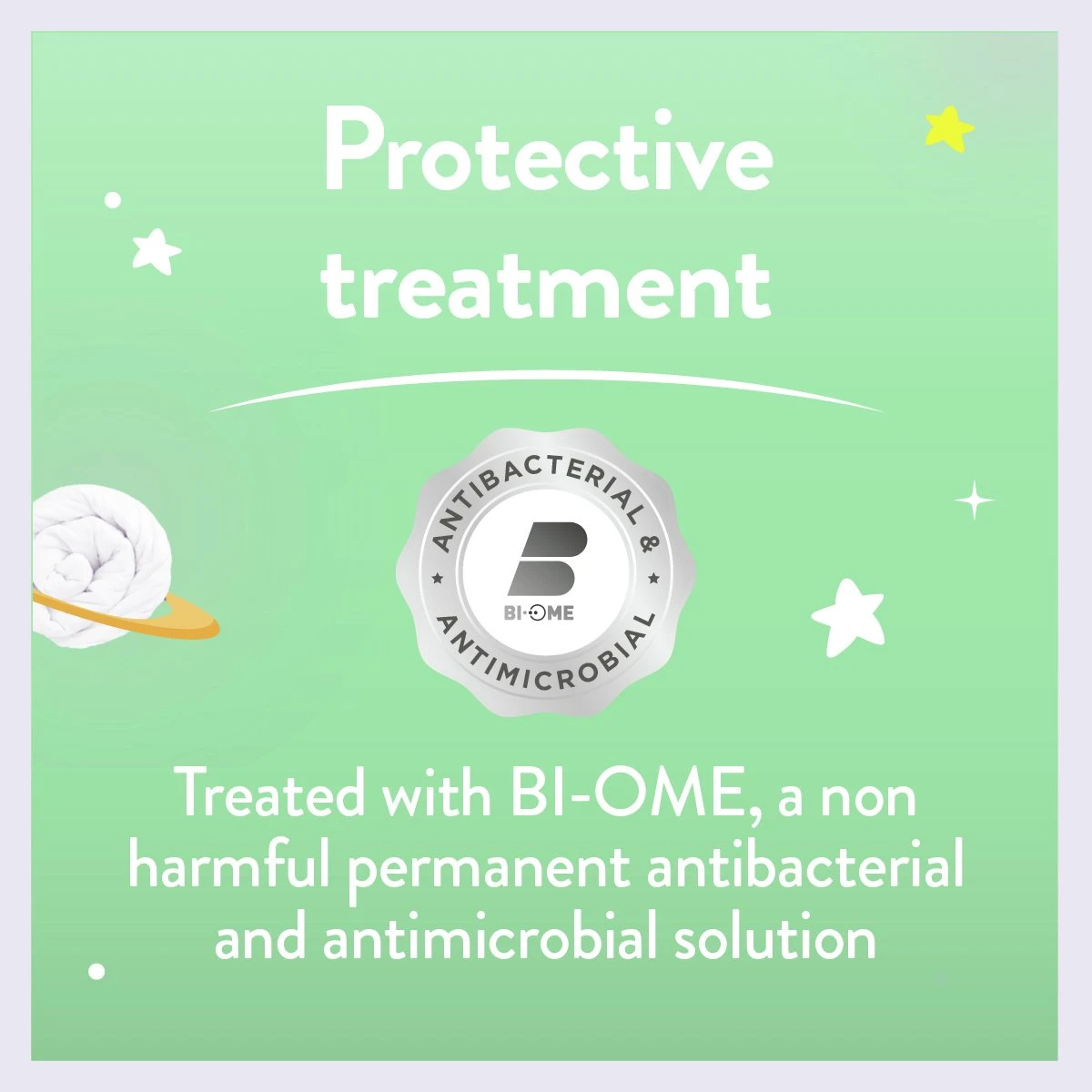 Slumberdown Anti Bacterial 4 Tog Kids Duvet - Toddler - Image 6