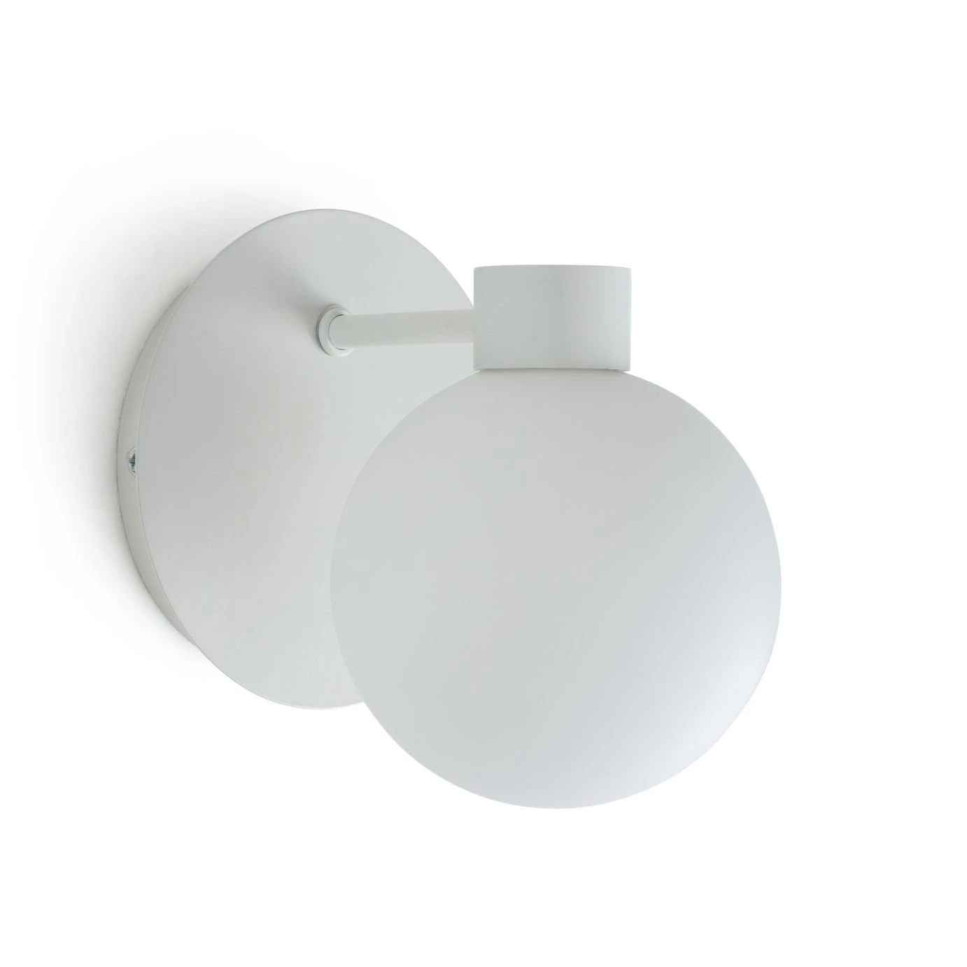 Habitat Opal Glass Wall Light - White - Image 2