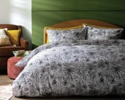 Habitat Cotton Jungle Black & White Bedding Set - Single