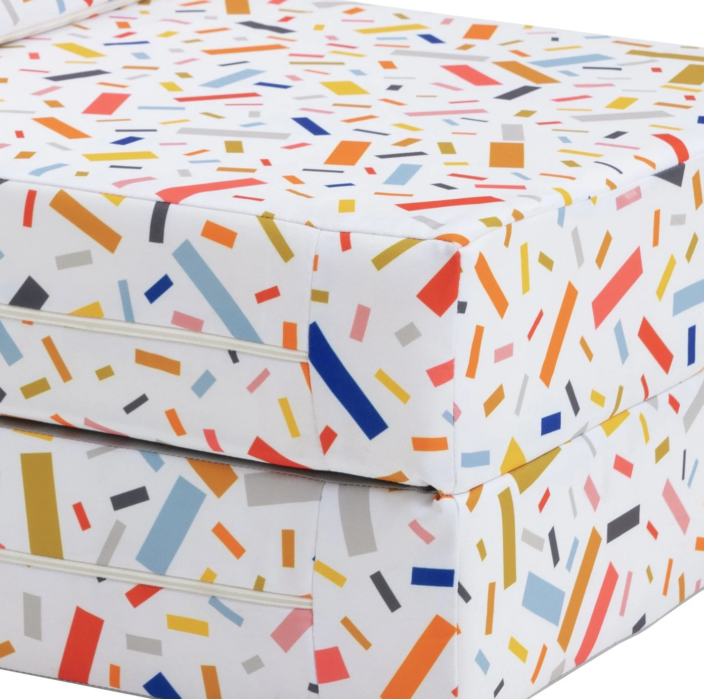 Habitat Kids Zowie Confetti Fabric Chair Bed - Image 6