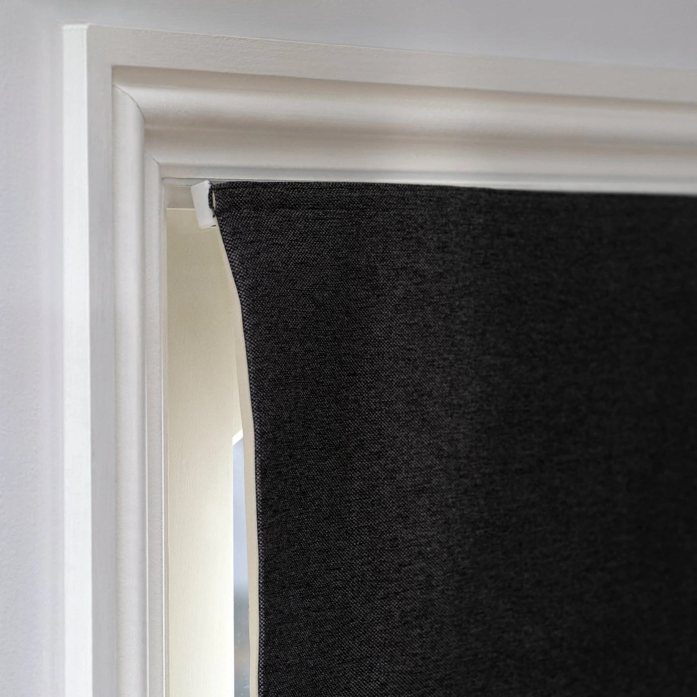 Habitat Blackout Plain Roman Blind - Slate Grey - 3ft - Image 3