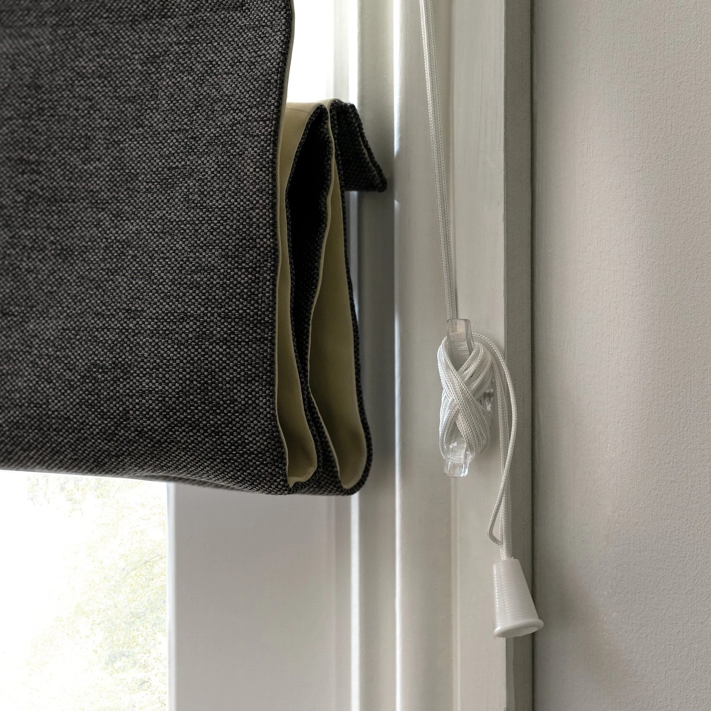 Habitat Blackout Plain Roman Blind - Slate Grey - 3ft - Image 5