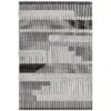 Asiatic Monty In And Outdoor Rug - 120x170cm - Black & Grey