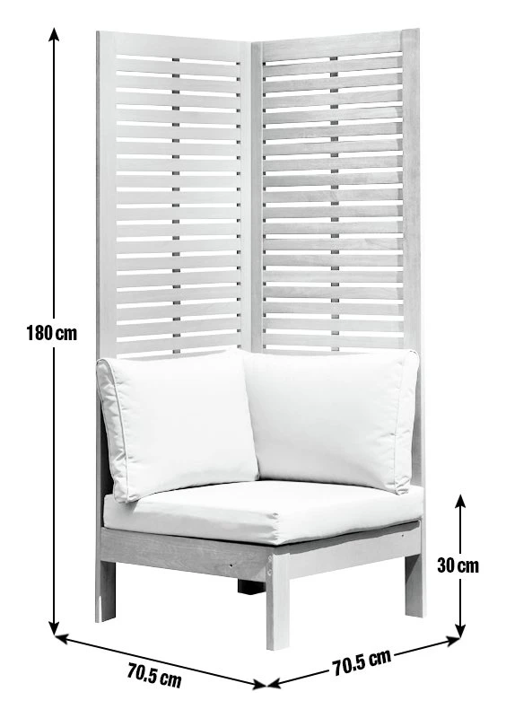 Habitat Samoa Corner Piece - Natural - Image 3
