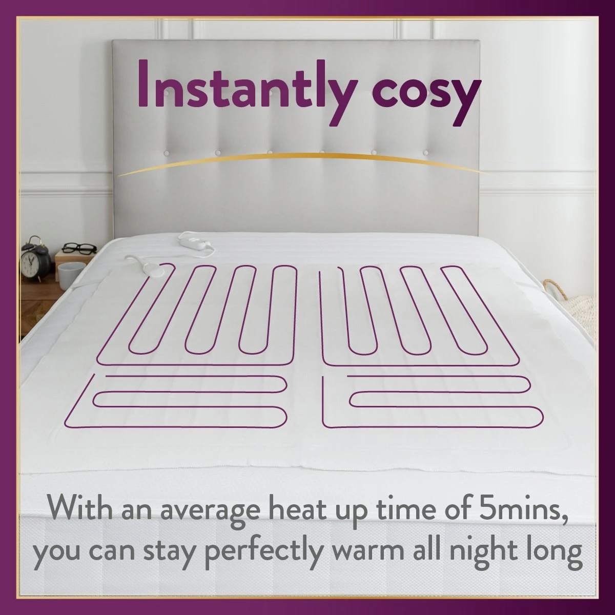 Slumberdown Perfectly Warm Luxury Electric Blanket-Double - Image 9