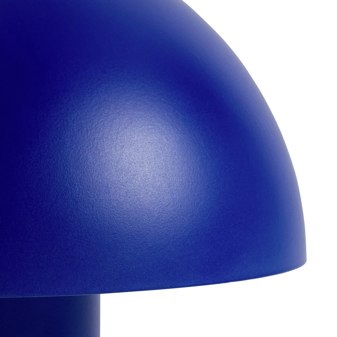 Habitat Ngami Mushroom Aluminium LED Touch Table Lamp - Blue - Image 5