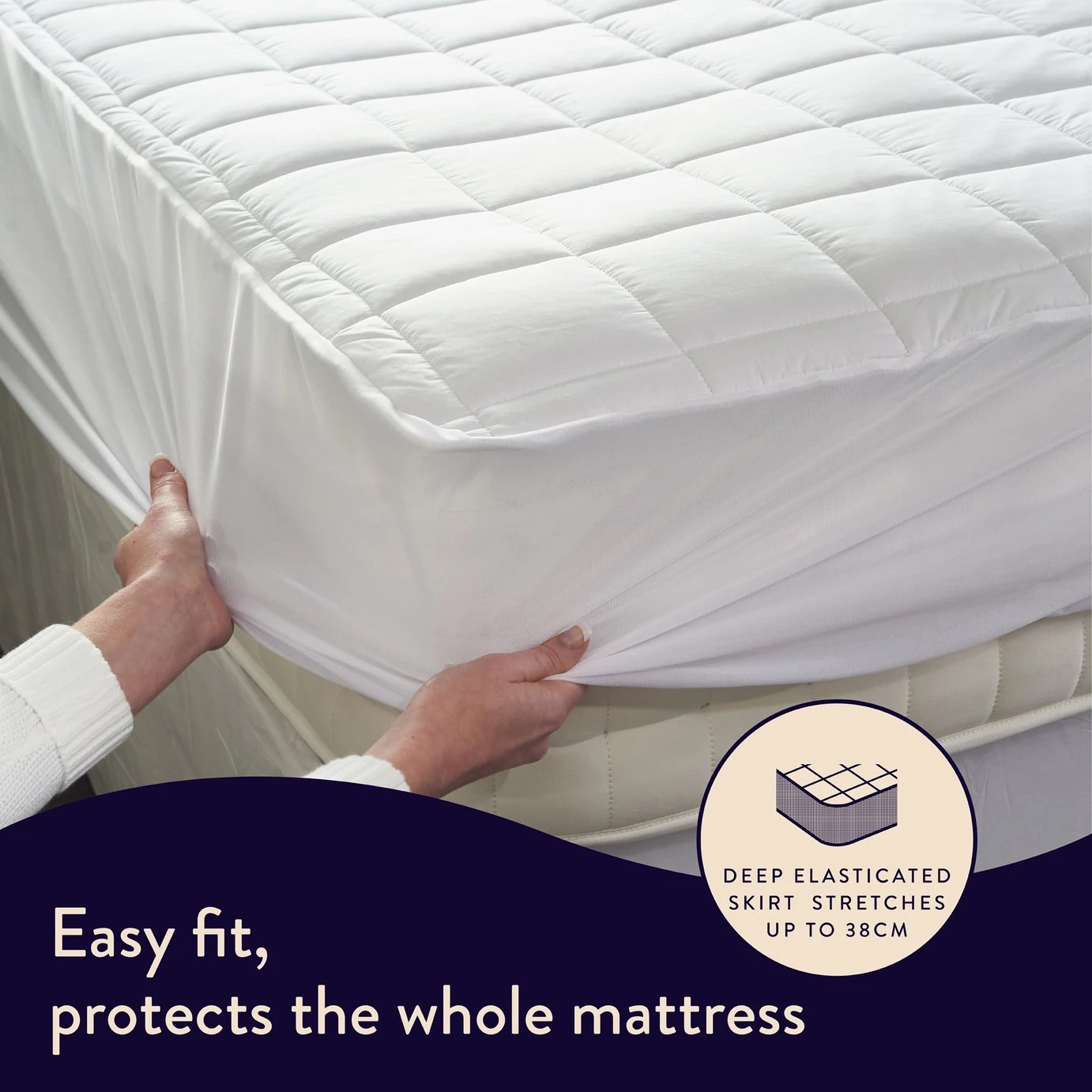 Dreamland Intelliheat Dual Control Mattress Protector - King - Image 5