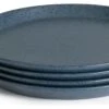Habitat Addison 4 Piece Stoneware Side Plate - Blue