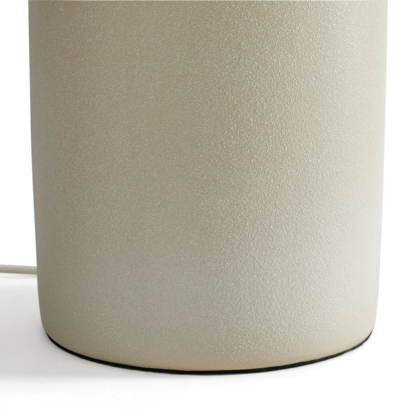 Habitat Hashi Ceramic Table Lamp - Off White & Black - Image 5