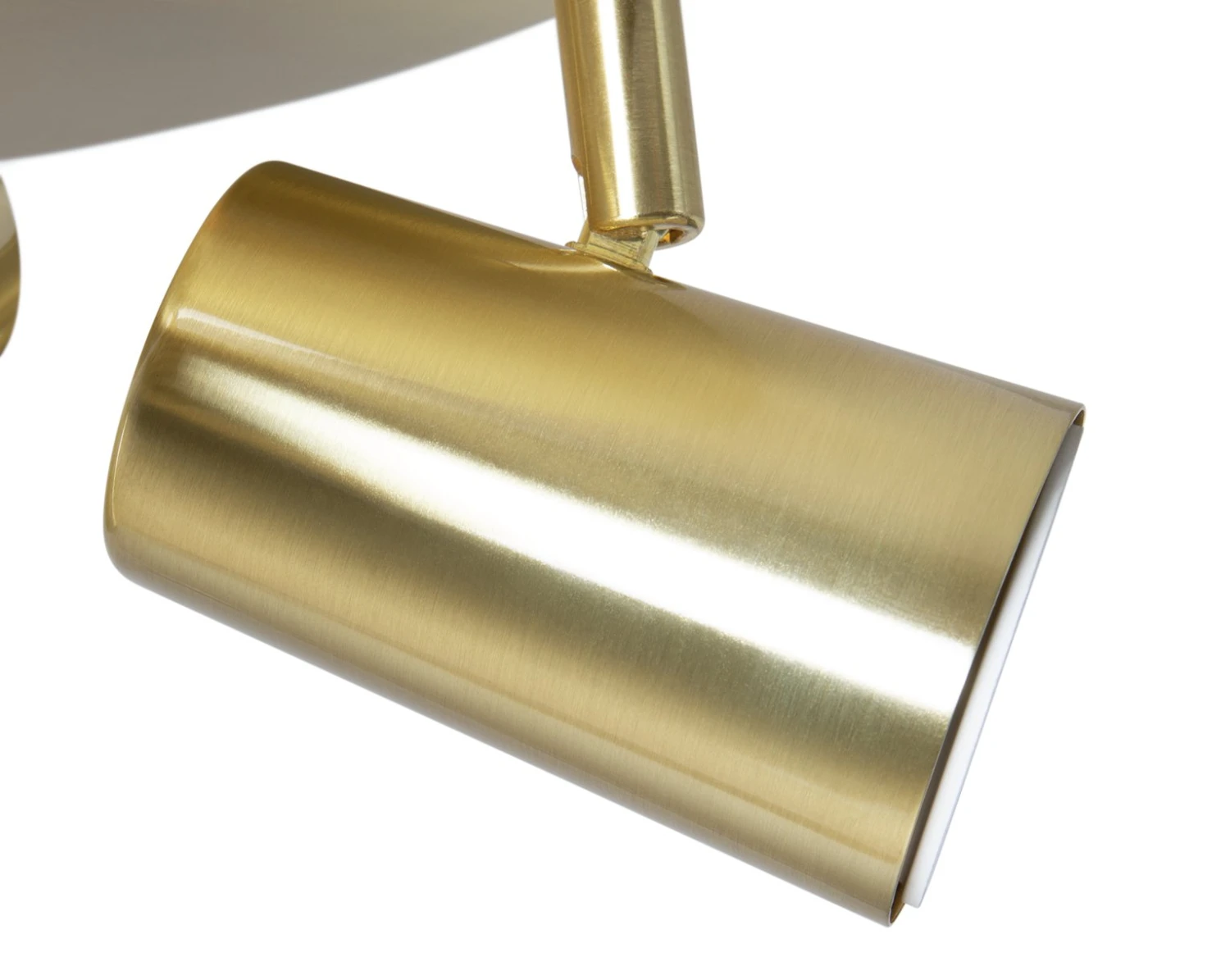 Habitat 3 Light Spotlight Plate - Brass - Image 3