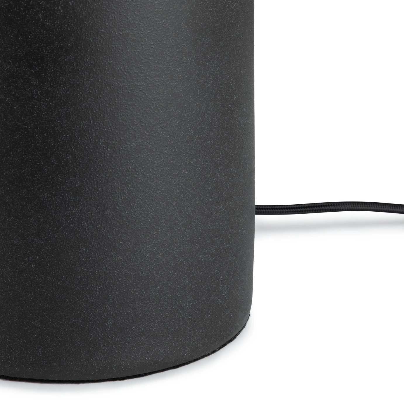 Habitat Hashi Ceramic Table Lamp - Black & Beige - Image 4