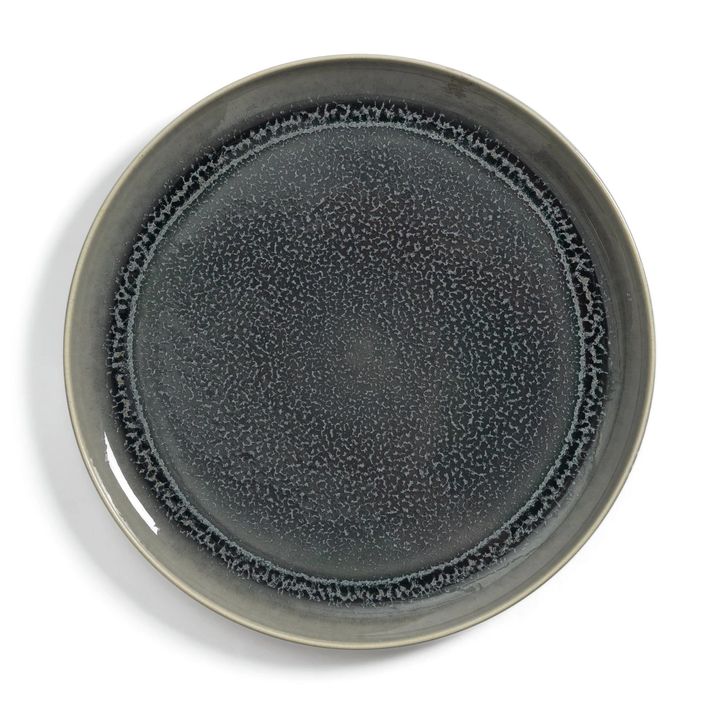 Habitat Evora 4 Piece Stoneware Dinner Plate - Green - Image 4