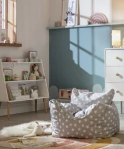 Habitat Kids Funzee Grey Stars Bean Bag