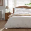Habitat Dragonfly Embroidered White Bedding Set - Single