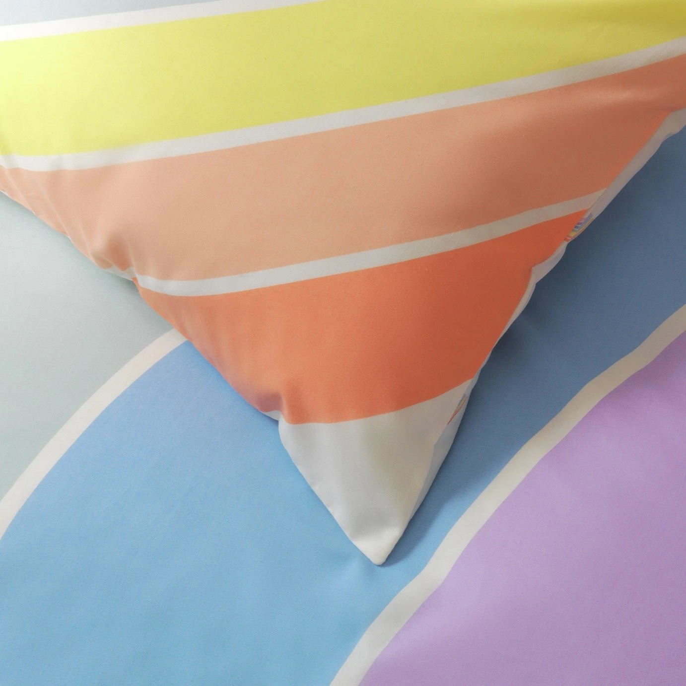 Habitat Kids Rainbow Panel Multicolour Bedding Set - Toddler - Image 4