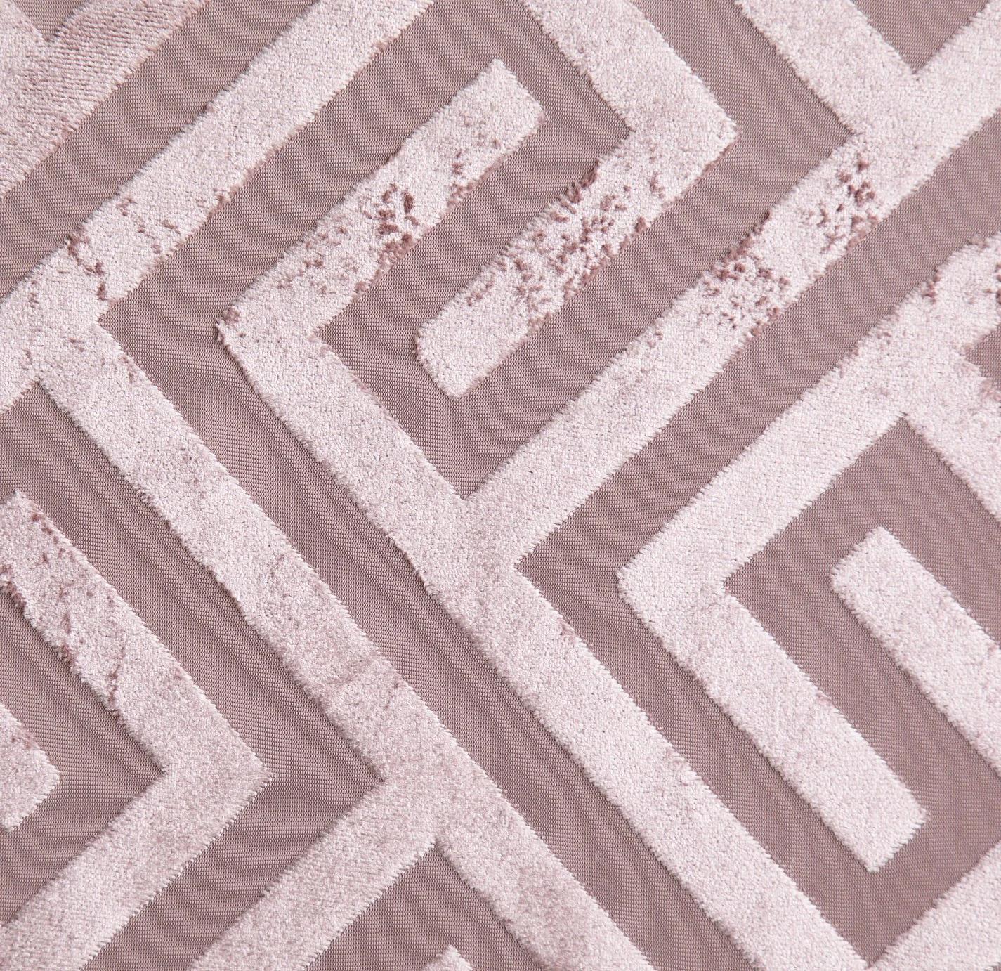 Habitat Geo Velvet Blush Pink Bedding Set - Single - Image 6