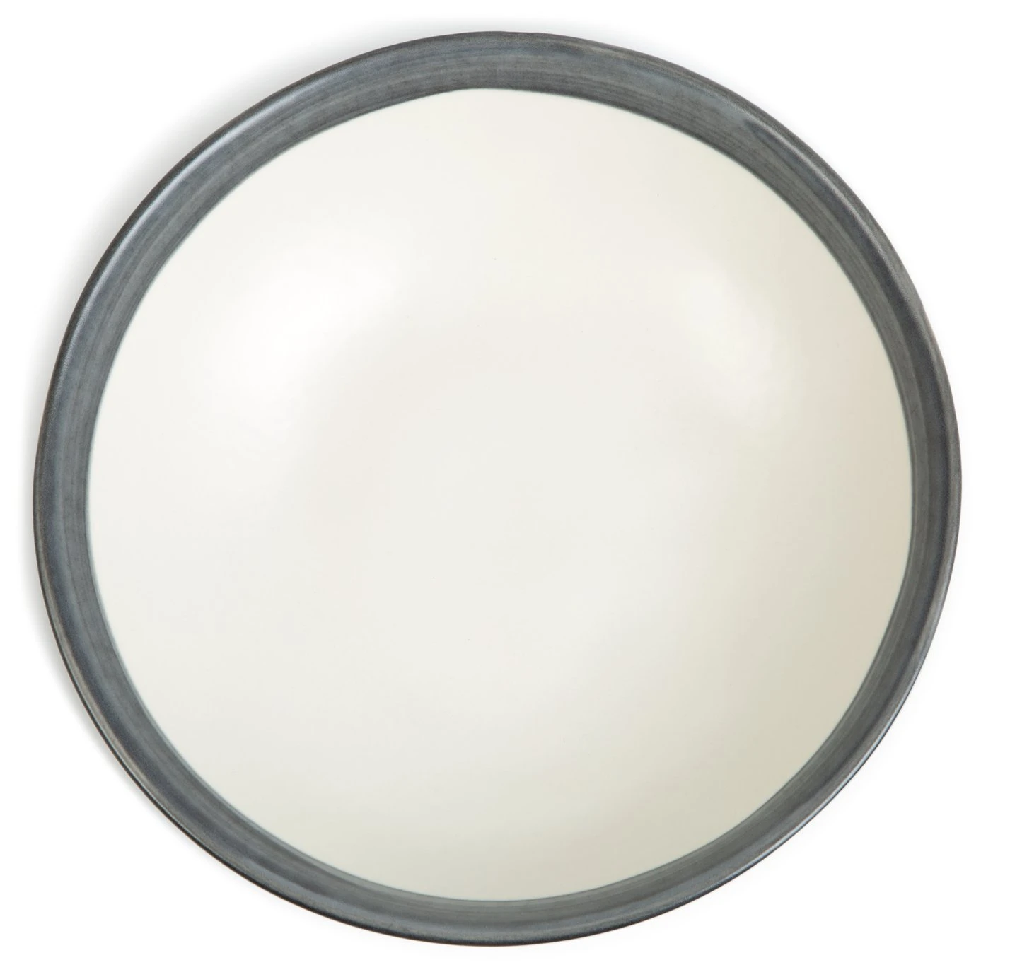 Habitat Stripe 4 Piece Stoneware Pasta Bowl - Blue - Image 5