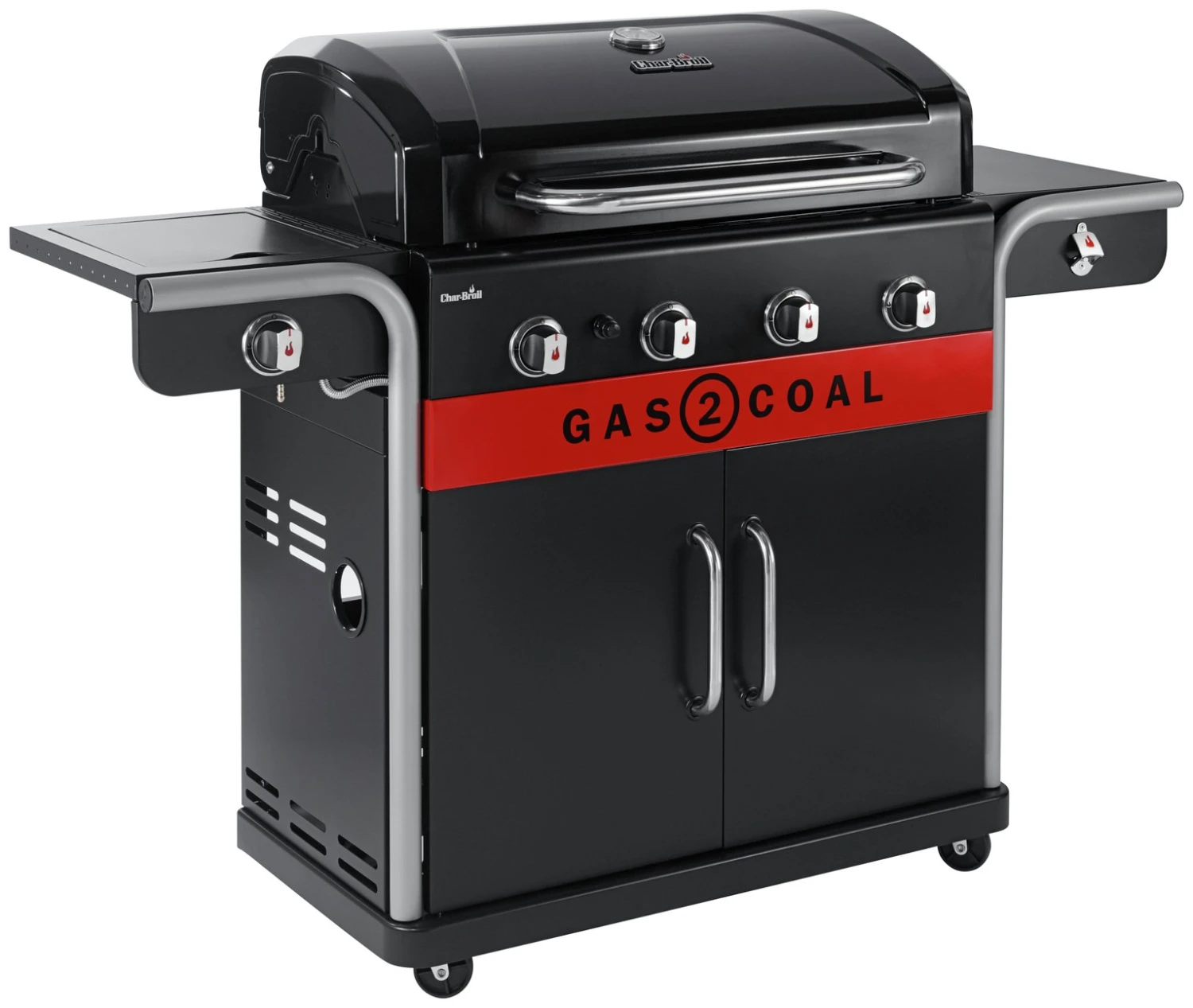 Char-Broil 4 Burner Gas And Charcoal BBQ - Image 11