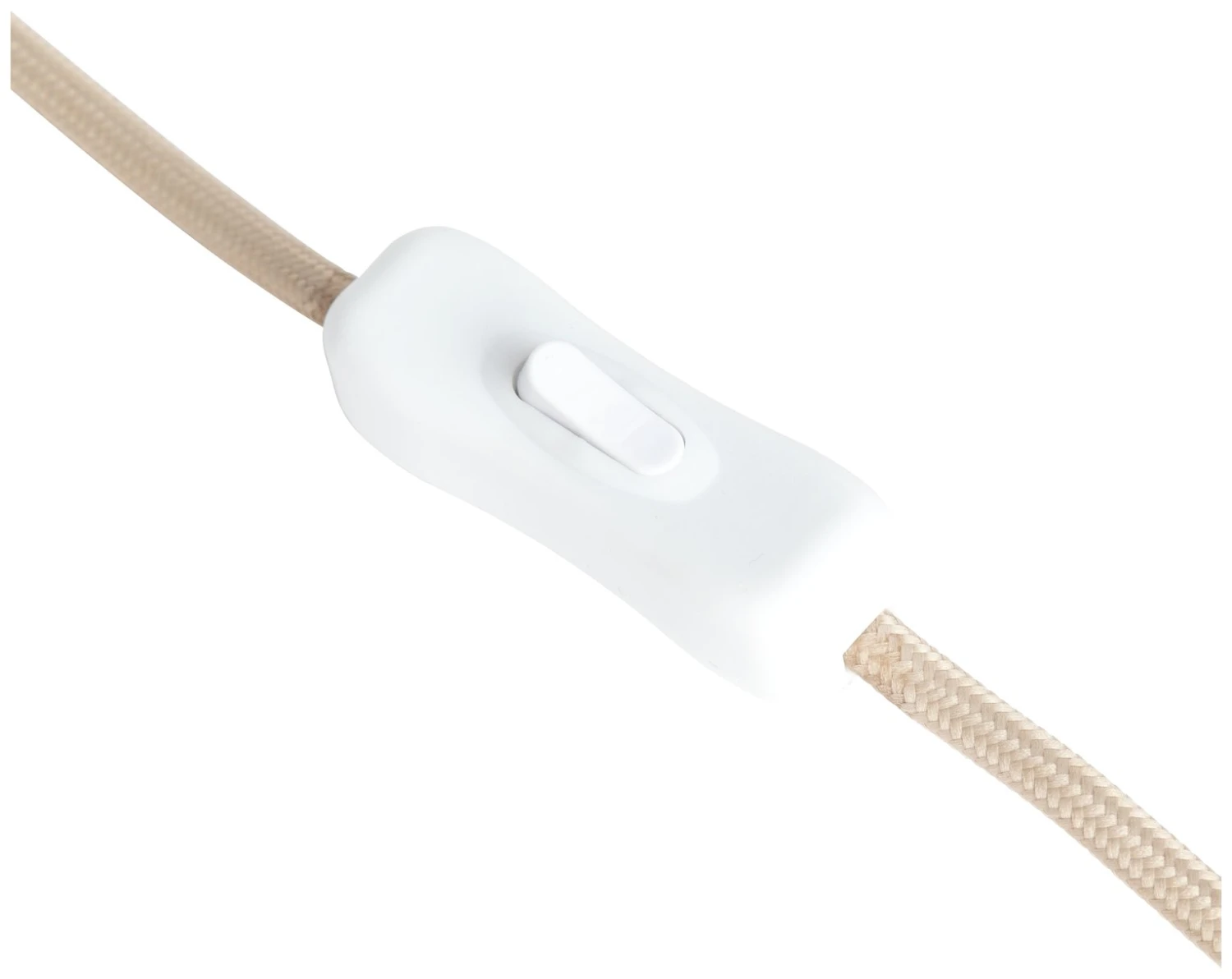 Habitat Conical Ceramic Table Lamp - Olive & Beige - Image 7