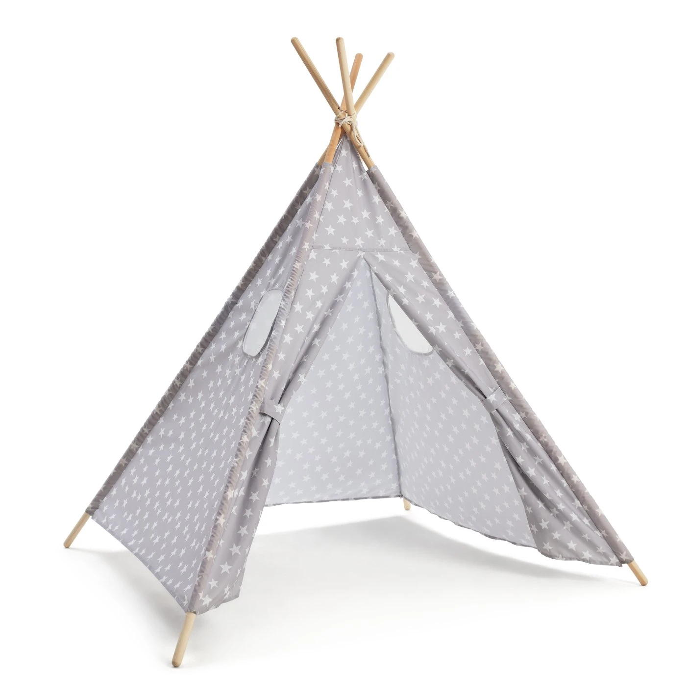 Habitat Kids Grey Stars Teepee Tent - Image 2