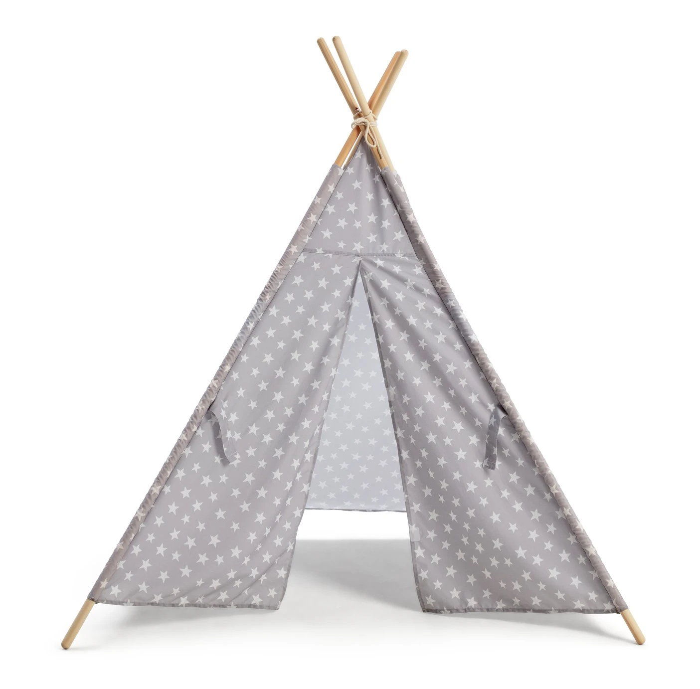 Habitat Kids Grey Stars Teepee Tent - Image 4