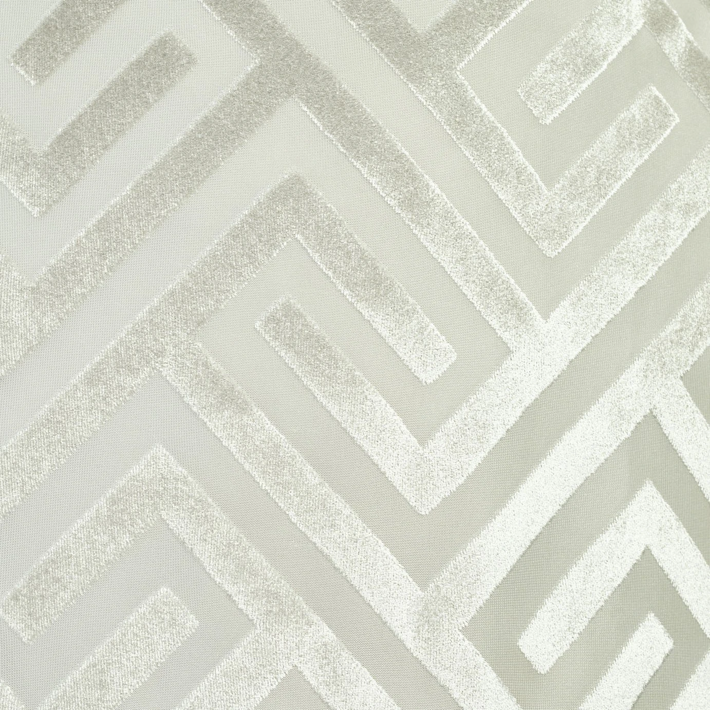 Habitat Geo Velvet Silver Bedding Set - Single - Image 2