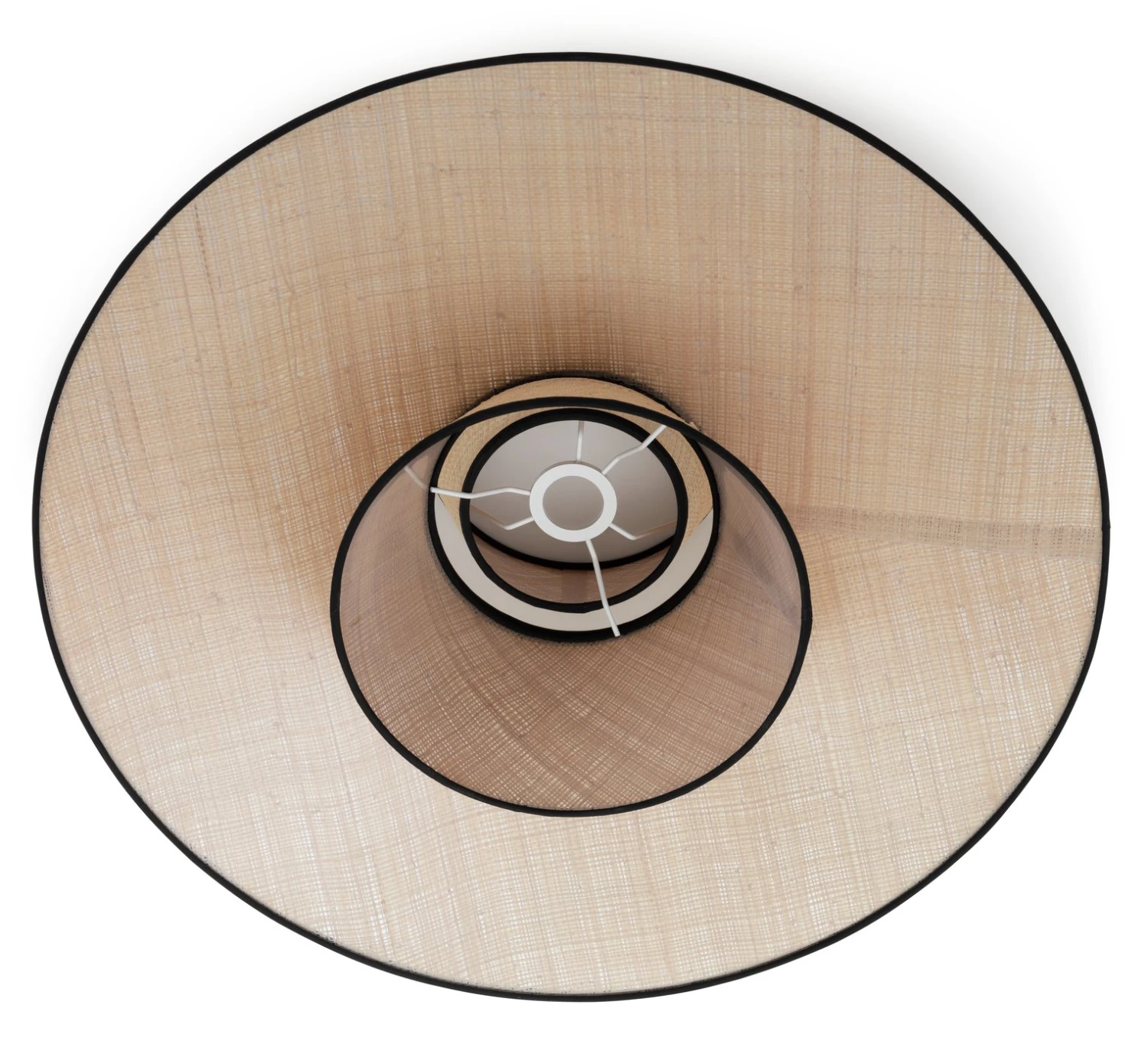 Habitat Otto 2 Tier Pendant Shade - Natural - Image 5